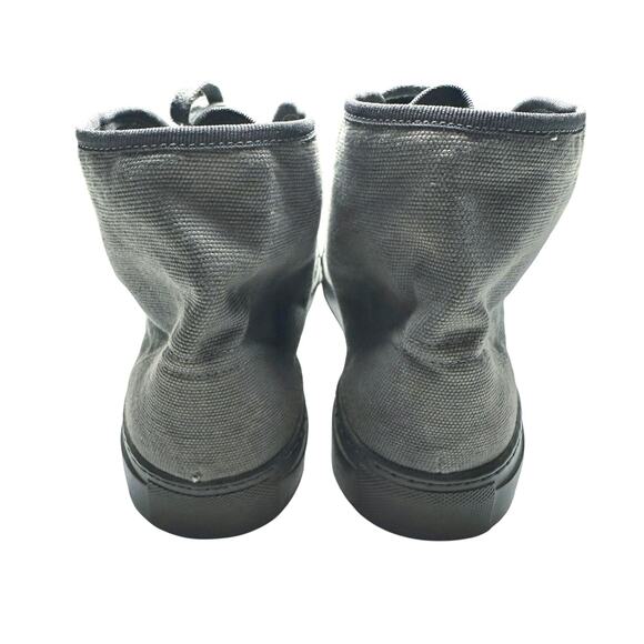 Common Projects | Men | Gray Canvas Lace Up Hi-Top Safari Boots | EU 43 US 10 - Picture 3 of 16